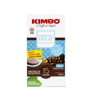 Kimbo Espresso Machine Pods Decaf 15pk.